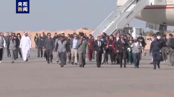 联合国安理会成员国特使团前往拉法口岸访问 联合国安理会成员国特使团前往拉法口岸访问