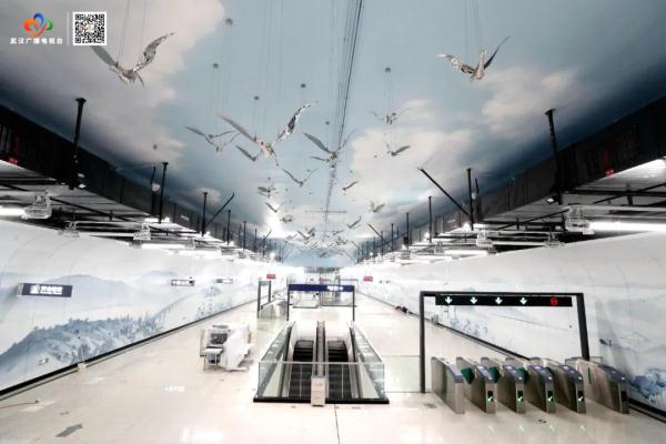 开通在即!武汉这条地铁新线7座车站亮相了→ 开通在即!武汉这条地铁新线7座车站亮相了→