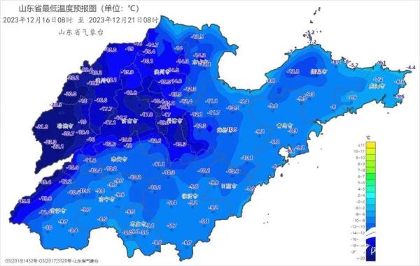 零下20℃+暴雪+11级北风！山东将连续9天：寒潮+雨雪+持续低温