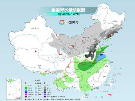华北黄淮等地今夜雨雪又起