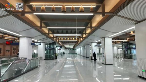 开通在即!武汉这条地铁新线7座车站亮相了→ 开通在即!武汉这条地铁新线7座车站亮相了→