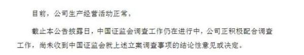 “拉链大王”实控人王立军被立案调查，涉嫌操纵“浔兴股份”