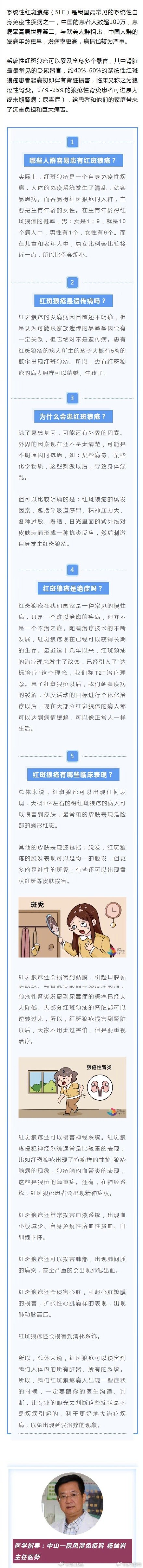 我国红斑狼疮患病率世界第二 哪些人容易被盯上？