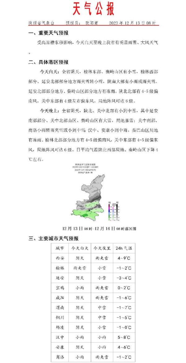 大到暴雪、冻雨来袭!罕见三预警齐发!影响陕西这些地方 → 大到暴雪、冻雨来袭!罕见三预警齐发!影响陕西这些地方 →