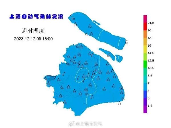上海初雪有消息了！注意：“魔幻”天气即将上演：零上21℃→零下1℃...今冬最强寒潮来袭→