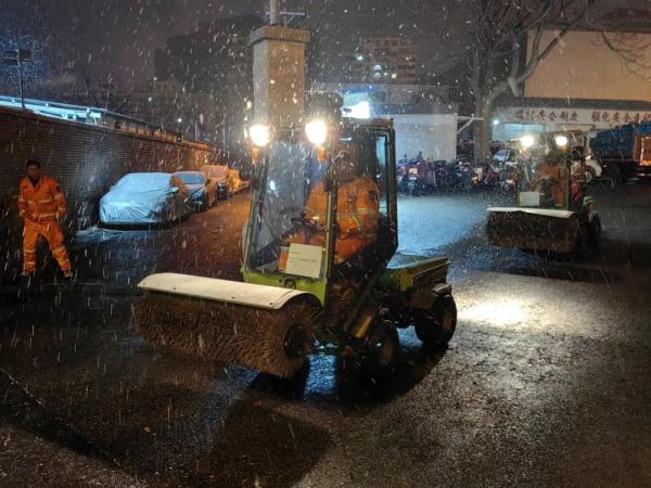 护航风雪中！西城区积极应对今冬首场大范围降雪