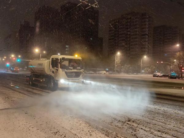 护航风雪中！西城区积极应对今冬首场大范围降雪