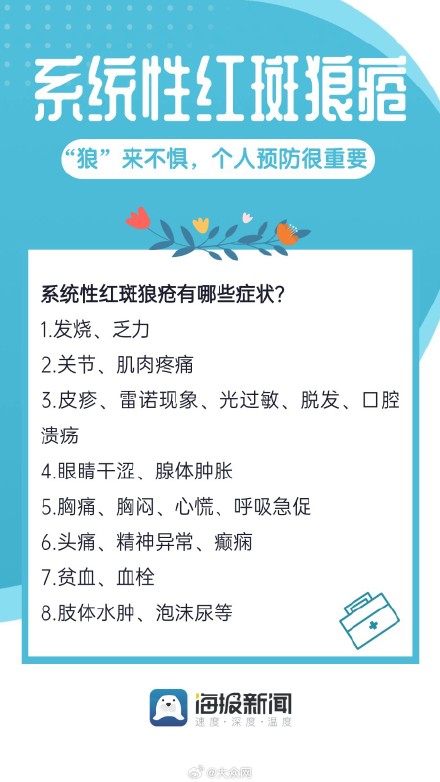 关于系统性红斑狼疮，你了解多少？