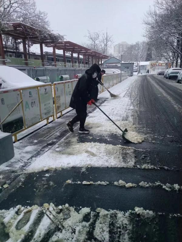 护航风雪中！西城区积极应对今冬首场大范围降雪