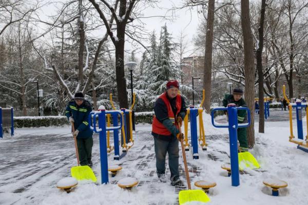 护航风雪中！西城区积极应对今冬首场大范围降雪