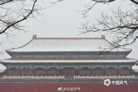 故宫雪景高清大片上新