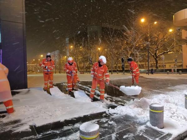 护航风雪中！西城区积极应对今冬首场大范围降雪