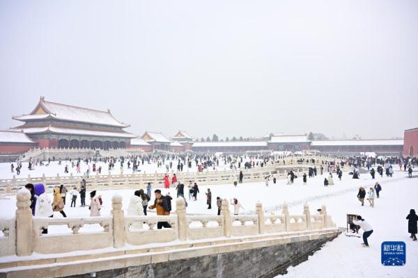 故宫赏雪