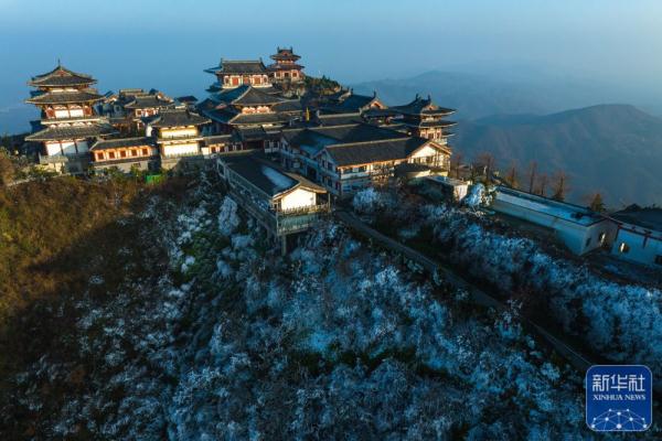 湖北随州：大洪山雪后初霁