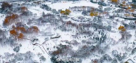 水墨郑州图作者找到了