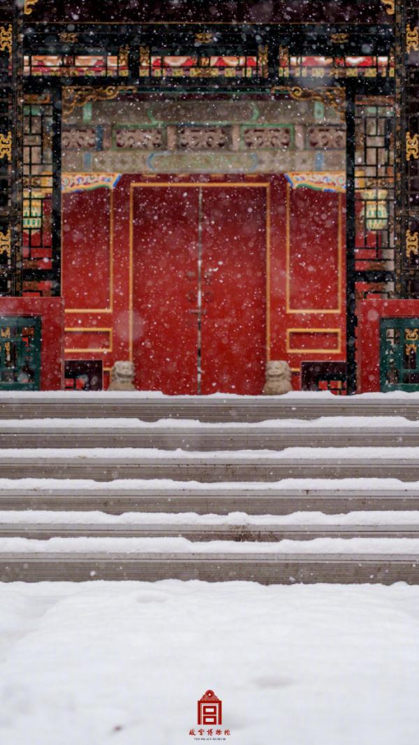 红墙白雪，故宫雪景壁纸再上新