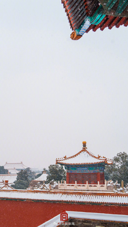 太美了！故宫雪景大片又上新
