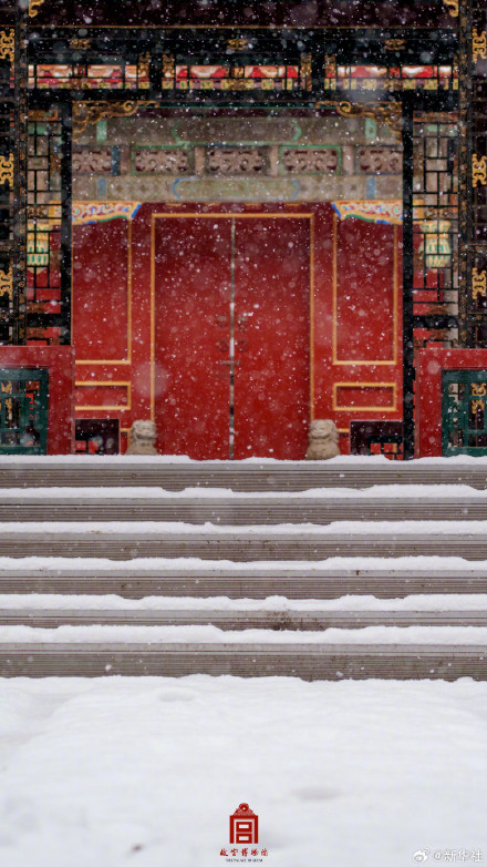 故宫红墙白雪壁纸上新了 故宫红墙白雪壁纸上新了