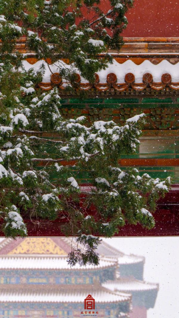 红墙白雪，故宫雪景壁纸再上新