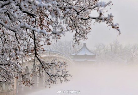 河南雪停再报大风蓝色预警