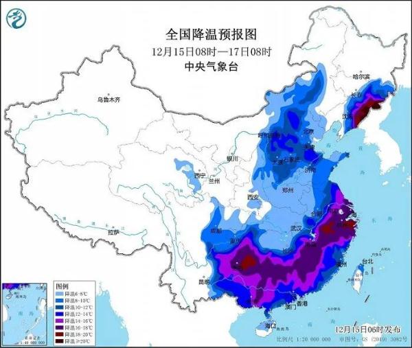停航！停运！居家学习！全国大范围雨雪降温仍持续，局地降温超18℃