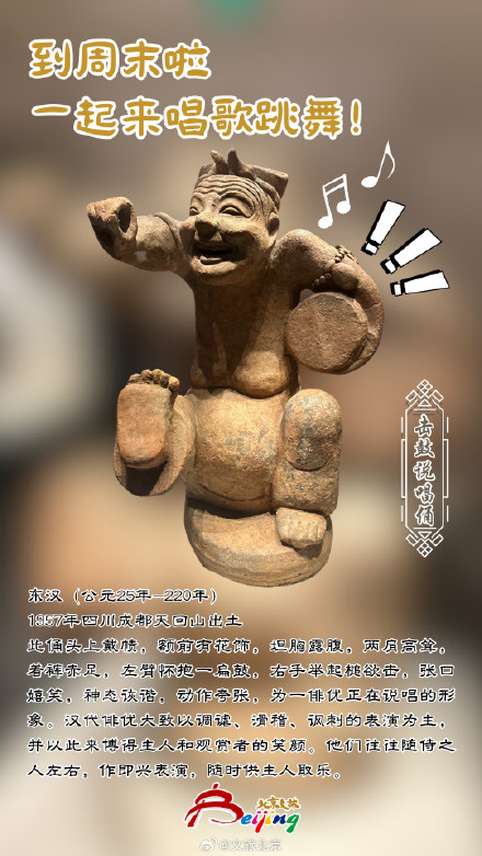 到博物馆寻找文物表情包