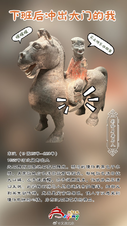 到博物馆寻找文物表情包