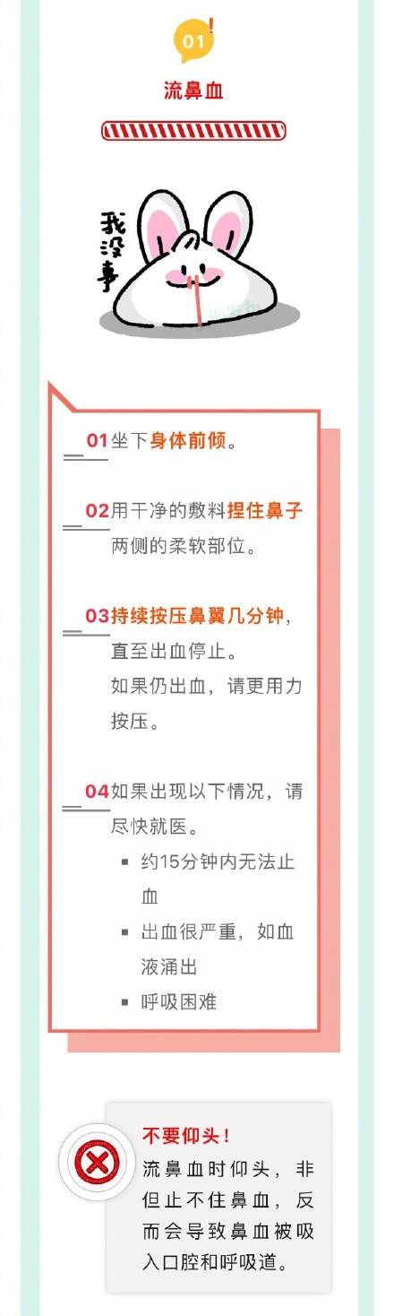这些教科书式的救命知识建议全文背诵！