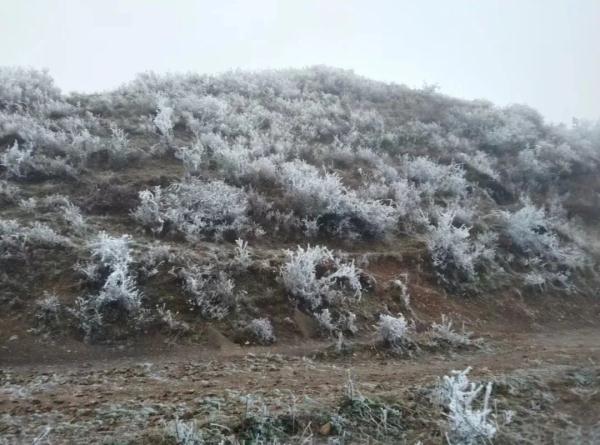 多地出现凝冻天气，气温持续下降，地势高处伴有道路结冰，请注意防范！