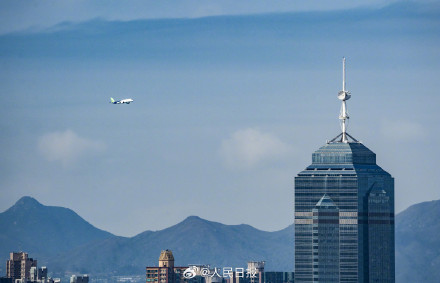 国产大飞机C919飞越香港维多利亚港 国产大飞机C919飞越香港维多利亚港