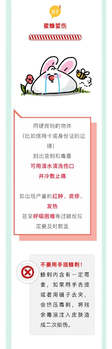 这些教科书式的救命知识建议全文背诵！