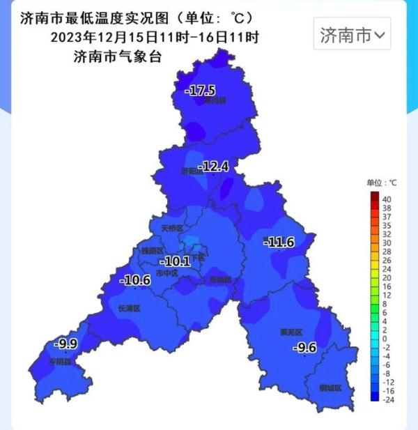 30年来罕见低温！济南最新预报来了