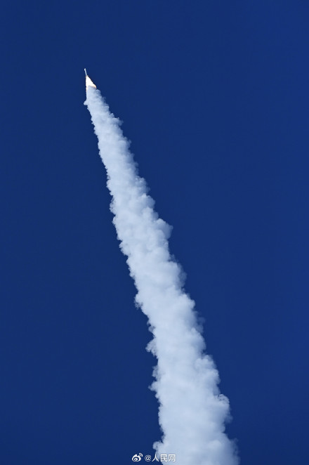 祝贺!我国双曲线一号商业运载火箭发射升空 祝贺!我国双曲线一号商业运载火箭发射升空