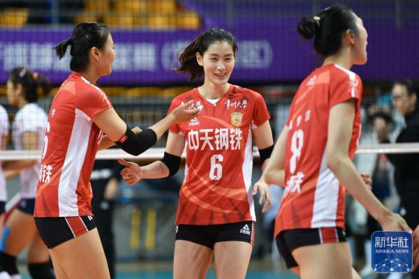 排球 | 女排超级联赛:江苏胜深圳 排球 | 女排超级联赛:江苏胜深圳