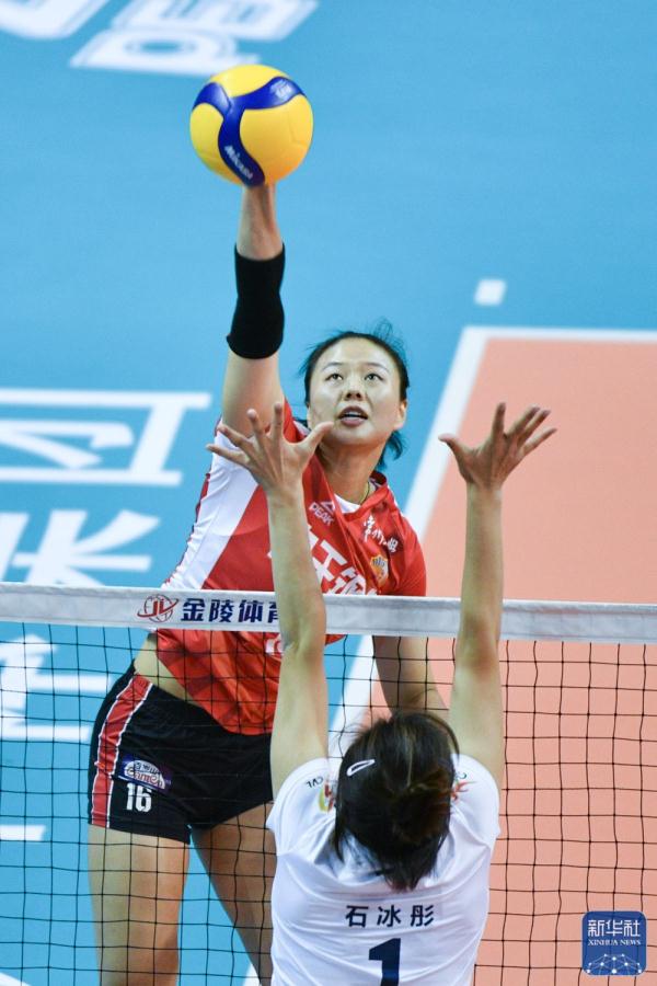 排球 | 女排超级联赛:江苏胜深圳 排球 | 女排超级联赛:江苏胜深圳