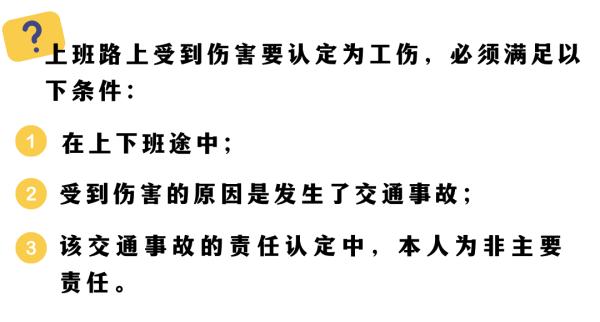 下雪天上班路上滑倒摔伤，算工伤吗？