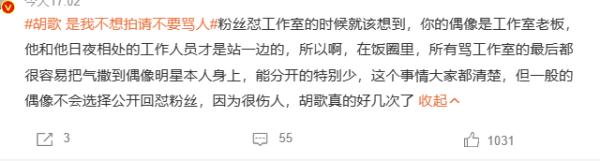 胡歌：请不要骂人