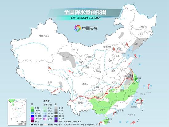 最低气温0℃线预计22日南推至江南南部一带 南方的雪还会下多久？