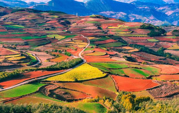 调色板被打翻，终于知道为何叫七彩云南