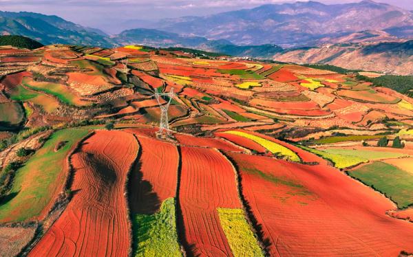 调色板被打翻，终于知道为何叫七彩云南