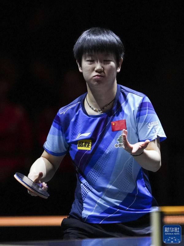 WTT女子总决赛 | 孙颖莎女单夺冠 WTT女子总决赛 | 孙颖莎女单夺冠