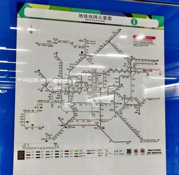 新线将开通，广州地铁线网图上新！