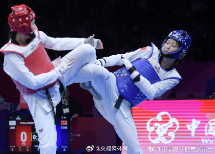中国跆拳道队获得4张奥运直通卡