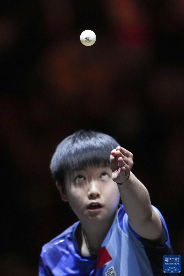 WTT女子总决赛 | 孙颖莎女单夺冠 WTT女子总决赛 | 孙颖莎女单夺冠