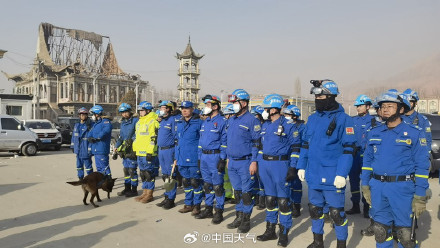 甘肃积石山县未来十天无降水过程 震区气温较低救灾避灾注意防寒