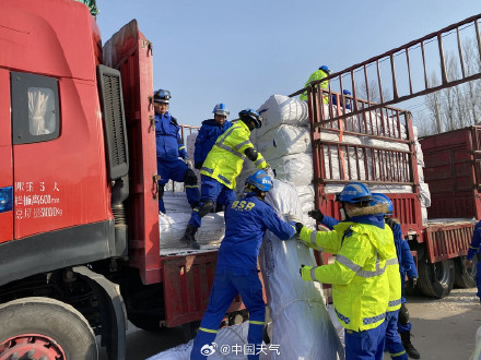 甘肃积石山县未来十天无降水过程 震区气温较低救灾避灾注意防寒
