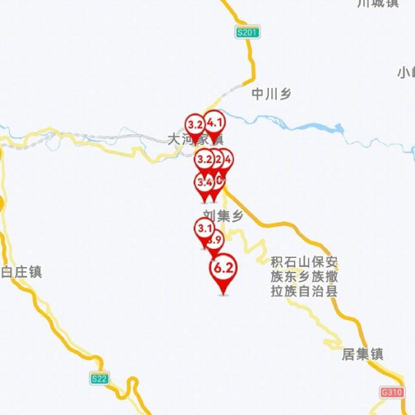 甘肃省地震局：截至19日8时共记录到3.0级及以上余震9次