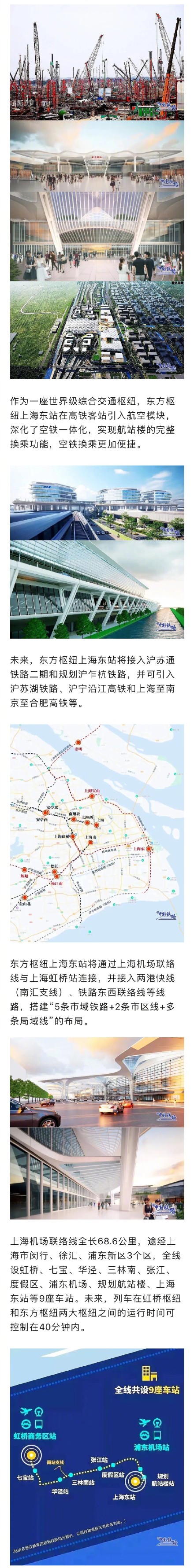 14台30线!东方枢纽上海东站建设取得新进展 14台30线!东方枢纽上海东站建设取得新进展