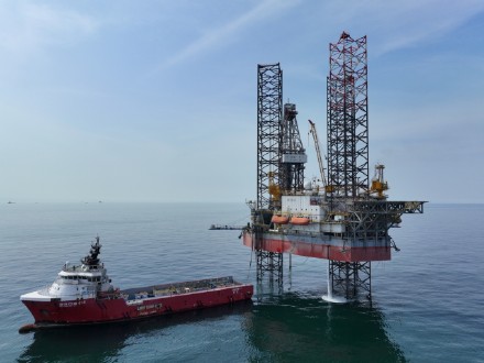 渤海油田打出千方探井 渤海油田打出千方探井