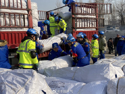 甘肃积石山县未来十天无降水过程 震区气温较低救灾避灾注意防寒